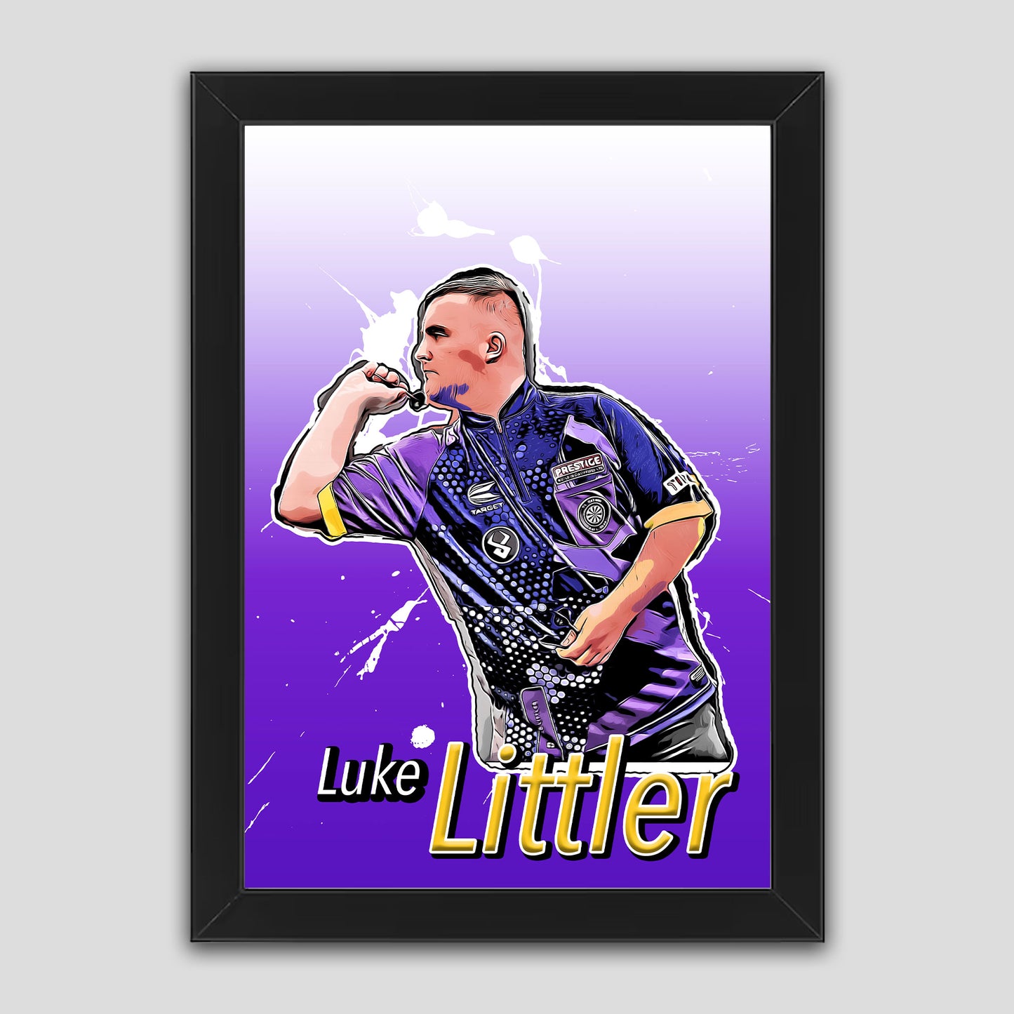 Luke Littler - Darts Print