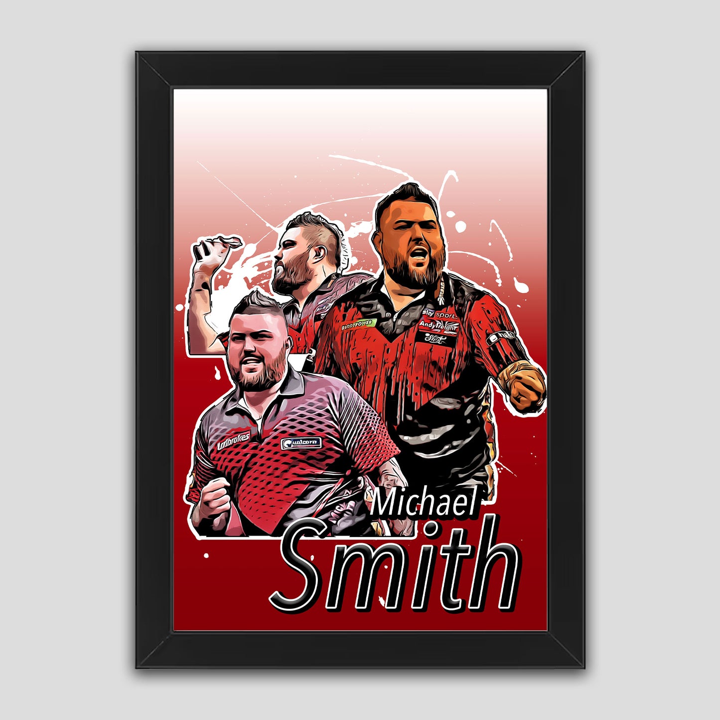Michael Smith - Darts Print