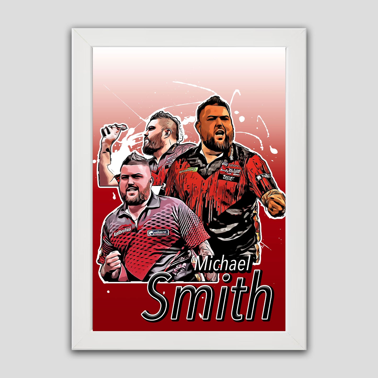 Michael Smith - Darts Print