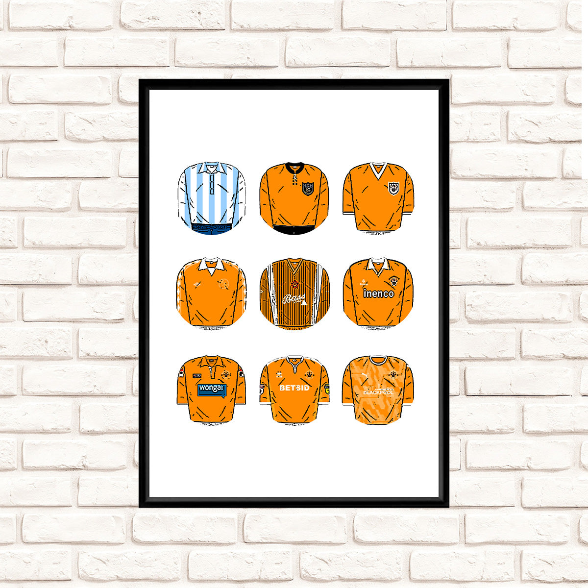 Blackpool Classic Football Kits