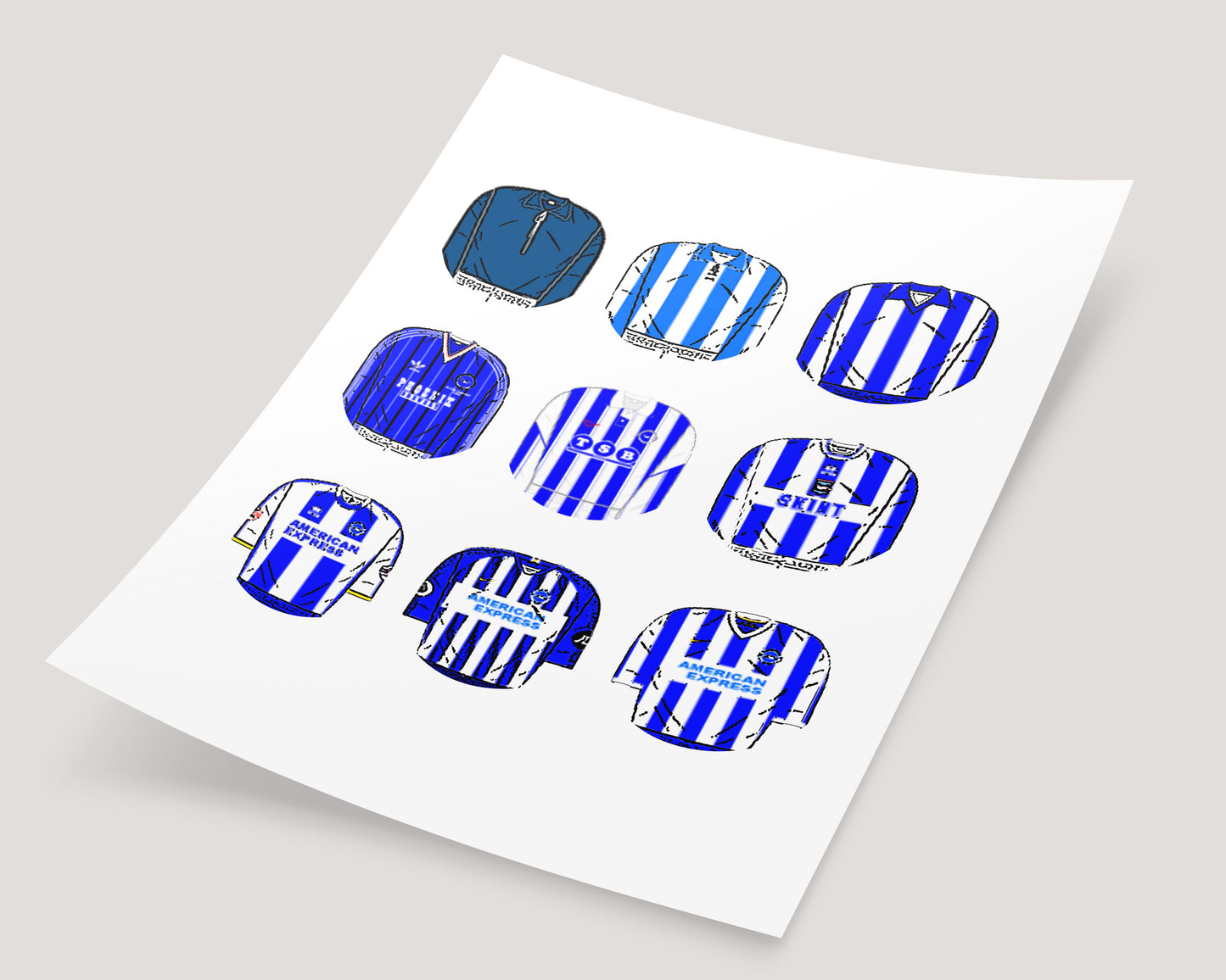 Brighton Classic Football Kits