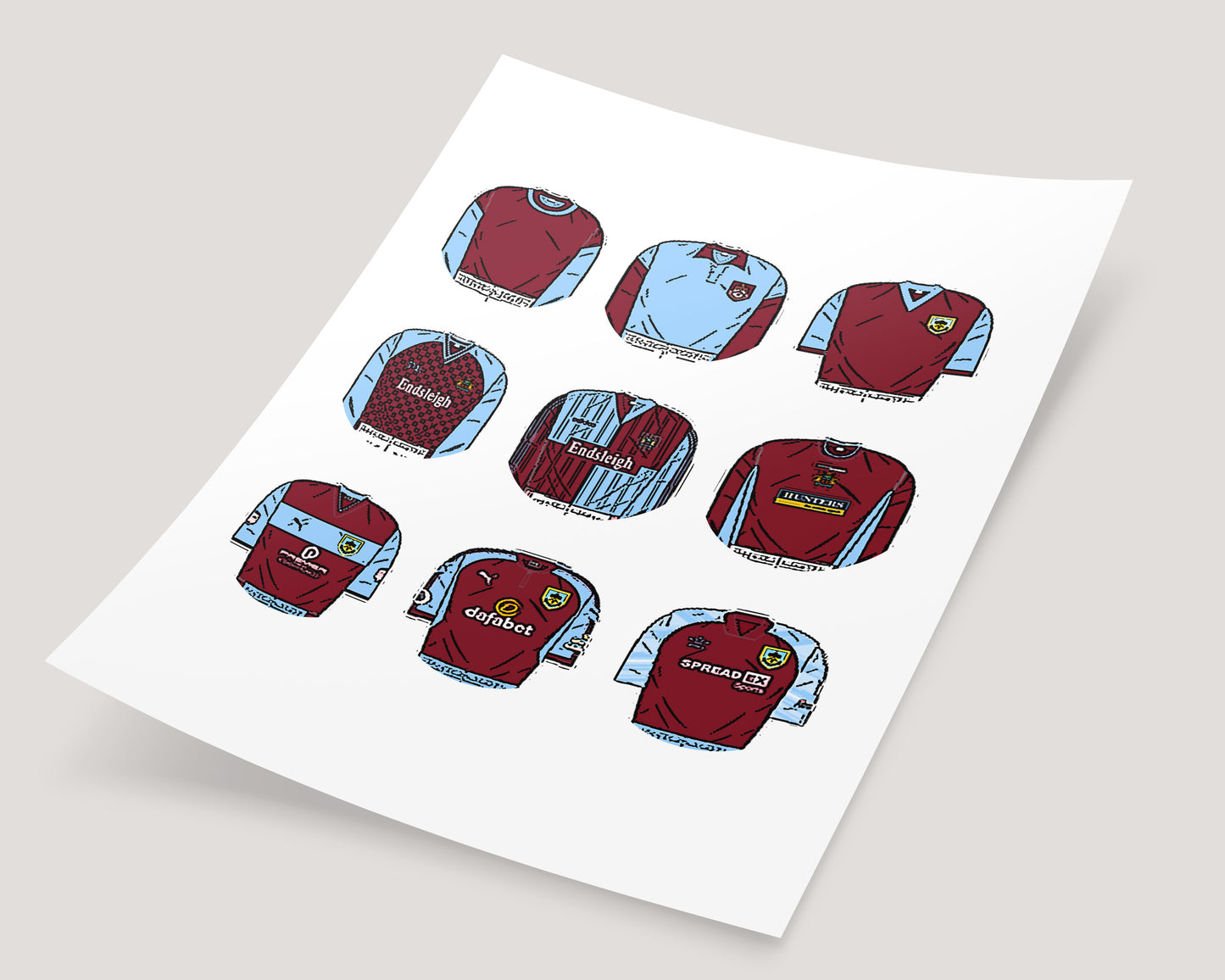 Burnley Classic Football Kits