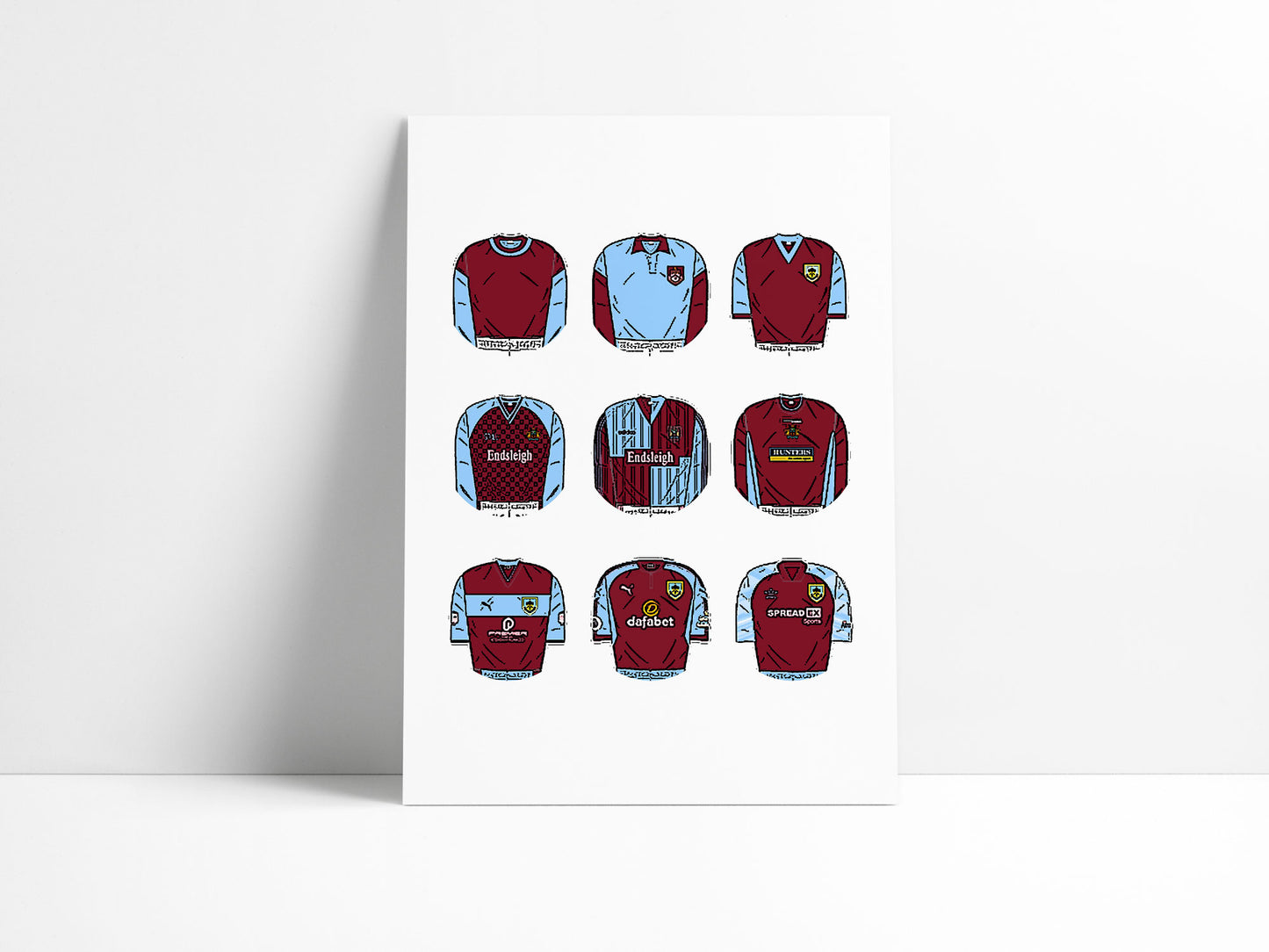 Burnley Classic Football Kits