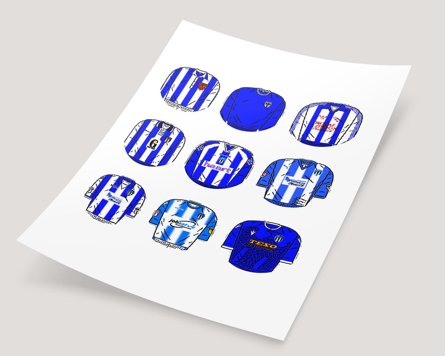 Colchester United Classic Football Kits