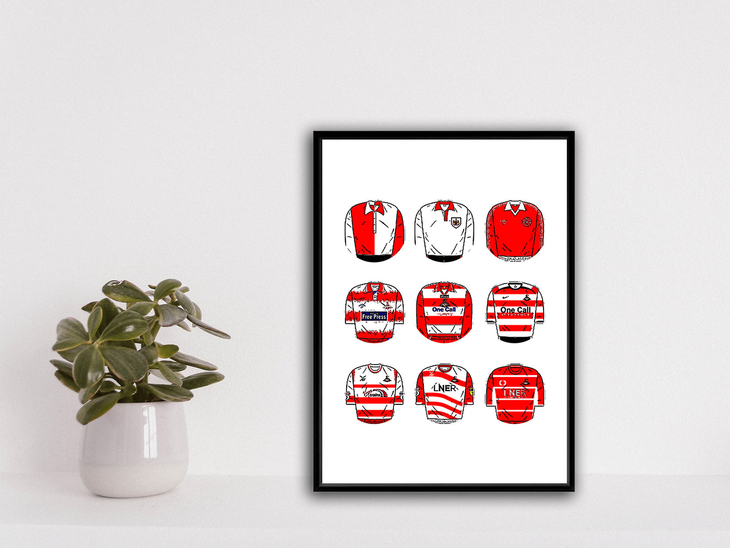 Doncaster Rovers Classic Football Kits