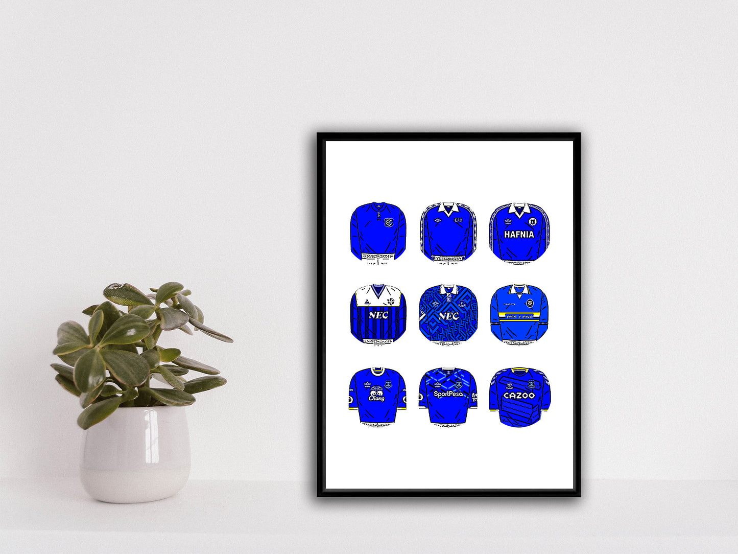 Everton Classic Football Kits