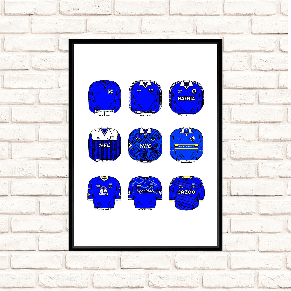 Everton Classic Football Kits