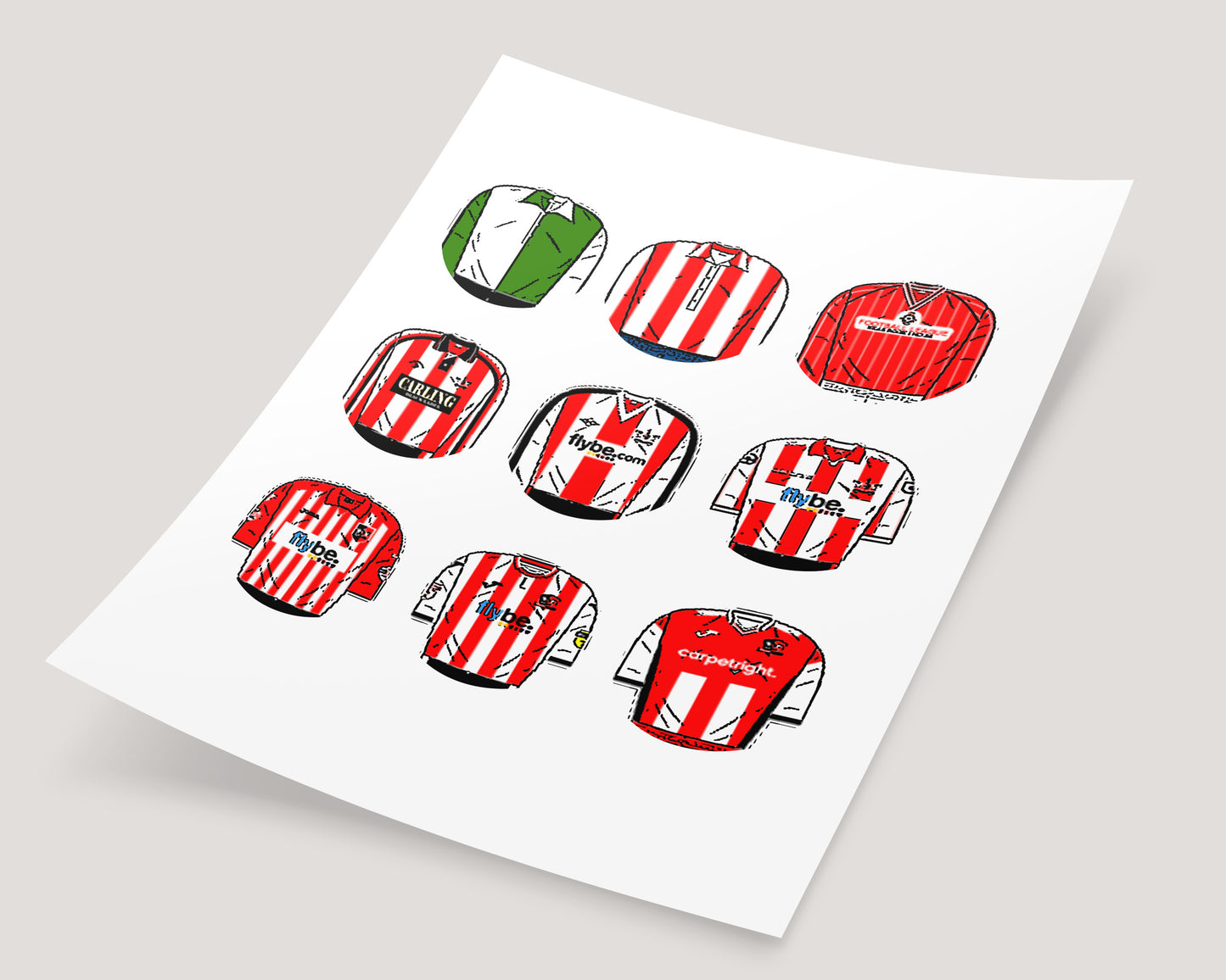 Exeter City Classic Football Kits