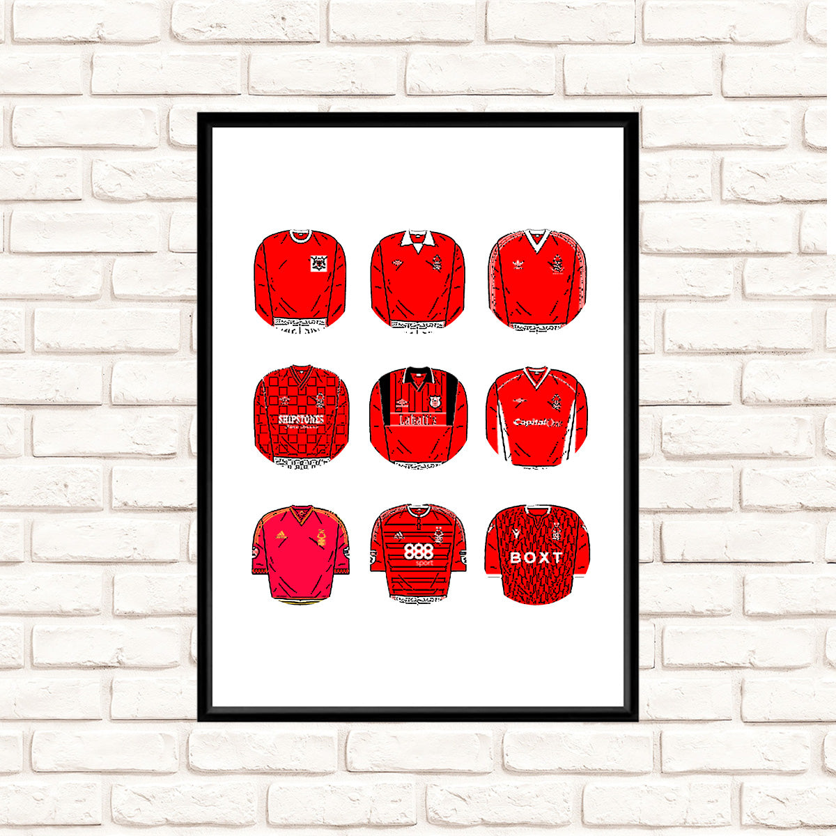 Nottingham Forest Classic Football Kits