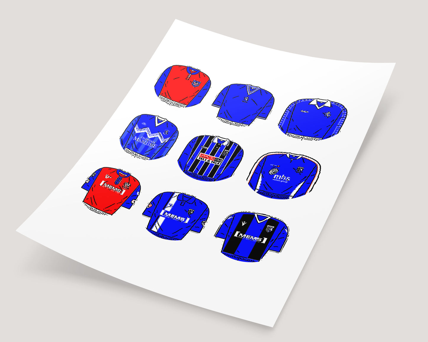 Gillingham Classic Football Kits