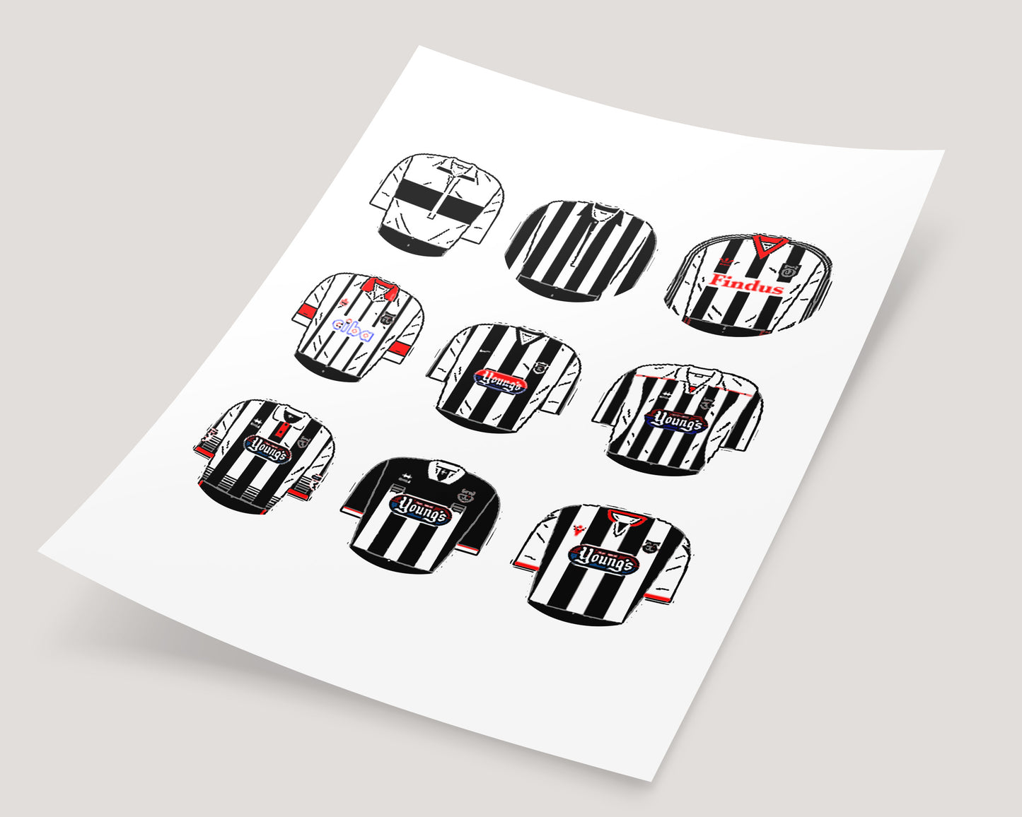 Grimsby Town Classic Football Kits