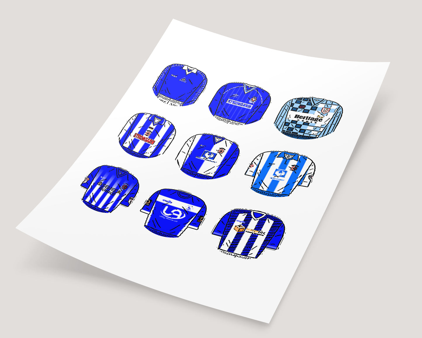 Hartlepool United Classic Football Kits