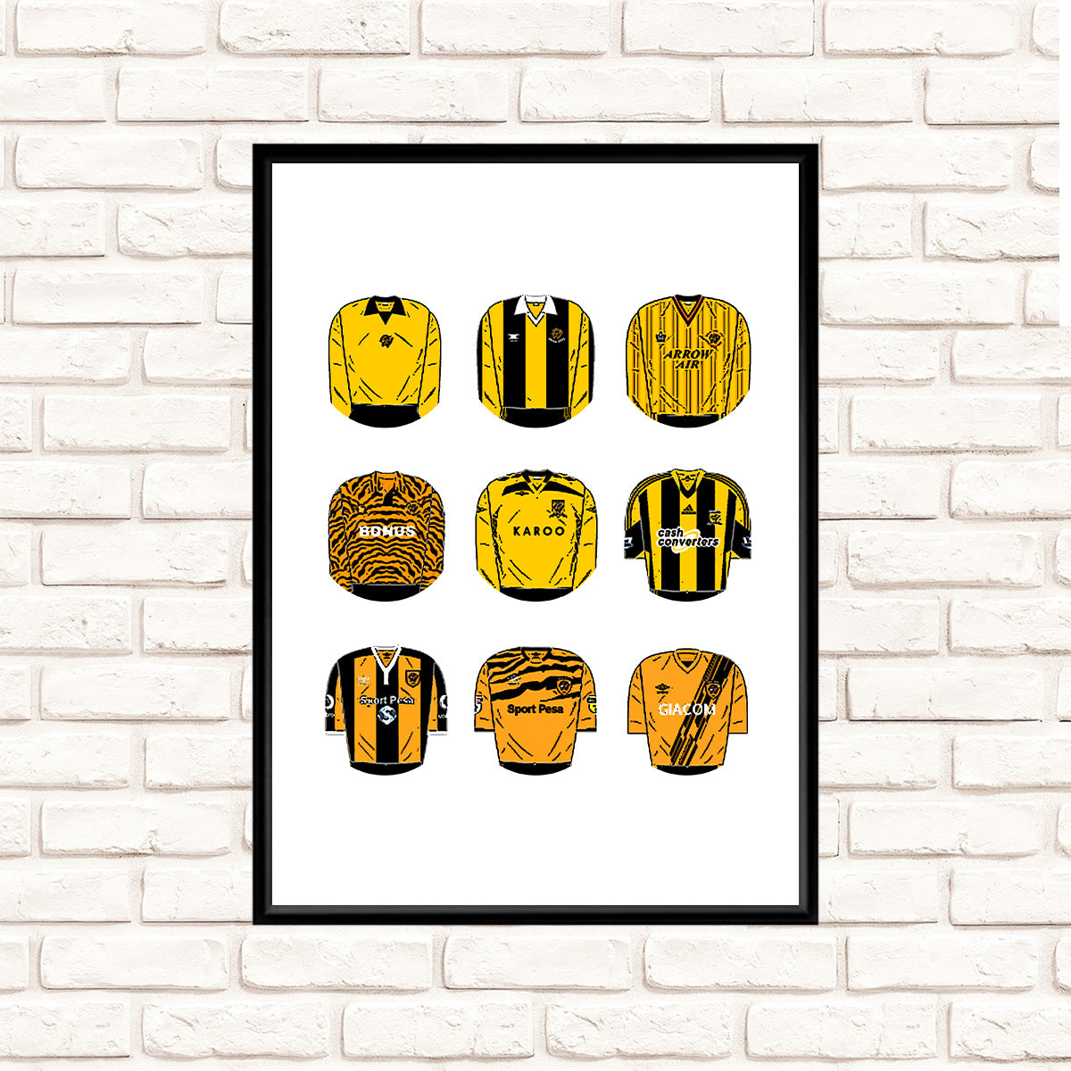 Hull City Classic Football Kits