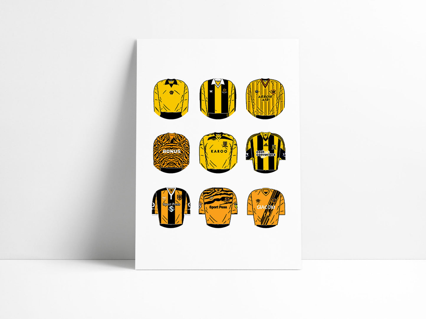 Hull City Classic Football Kits