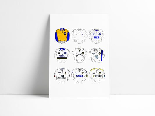 Leeds United Classic Football Kits