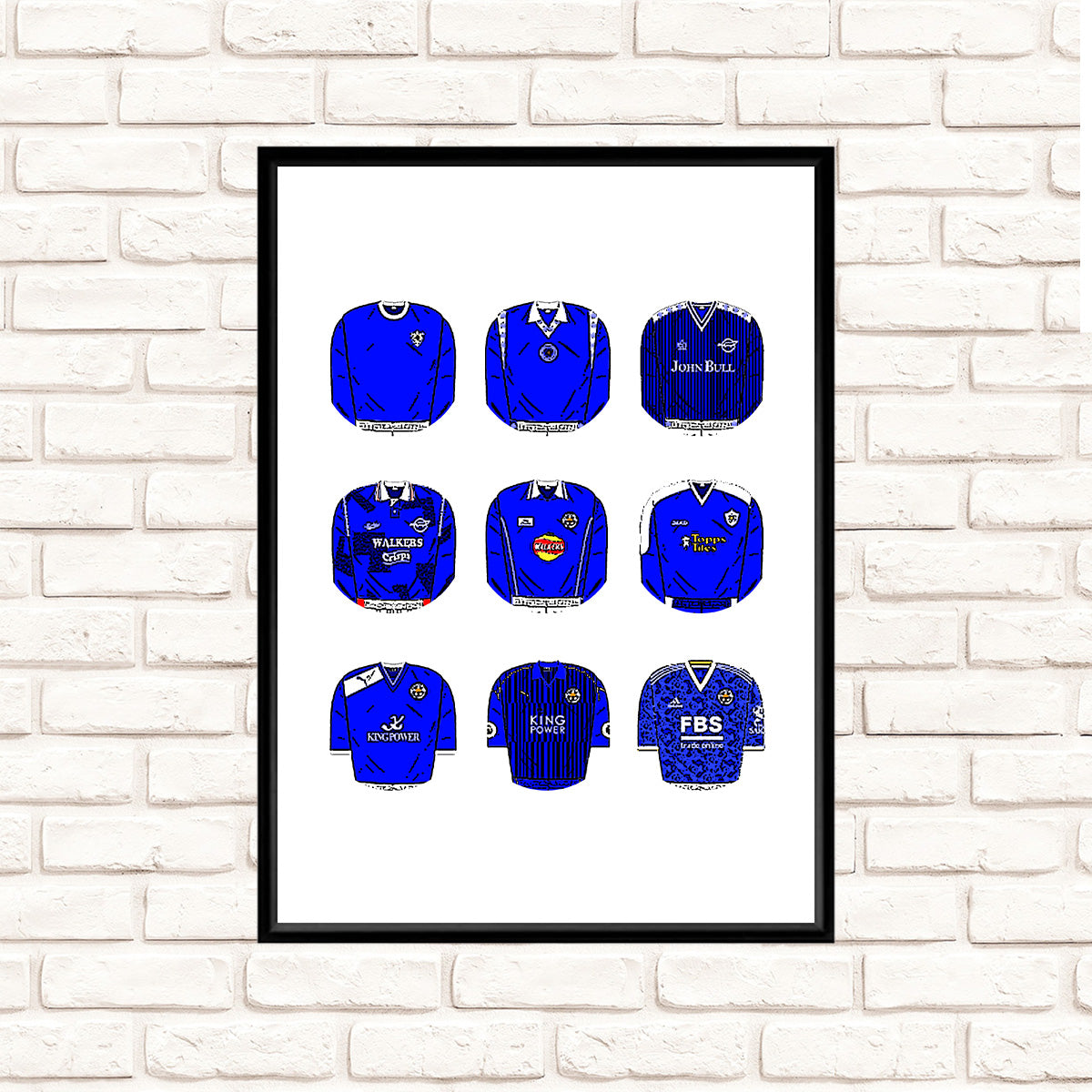 Leicester City Classic Football Kits