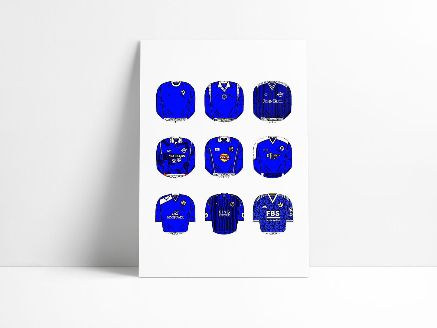 Leicester City Classic Football Kits