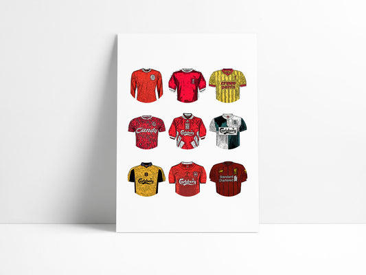 Liverpool Classic Football Kits