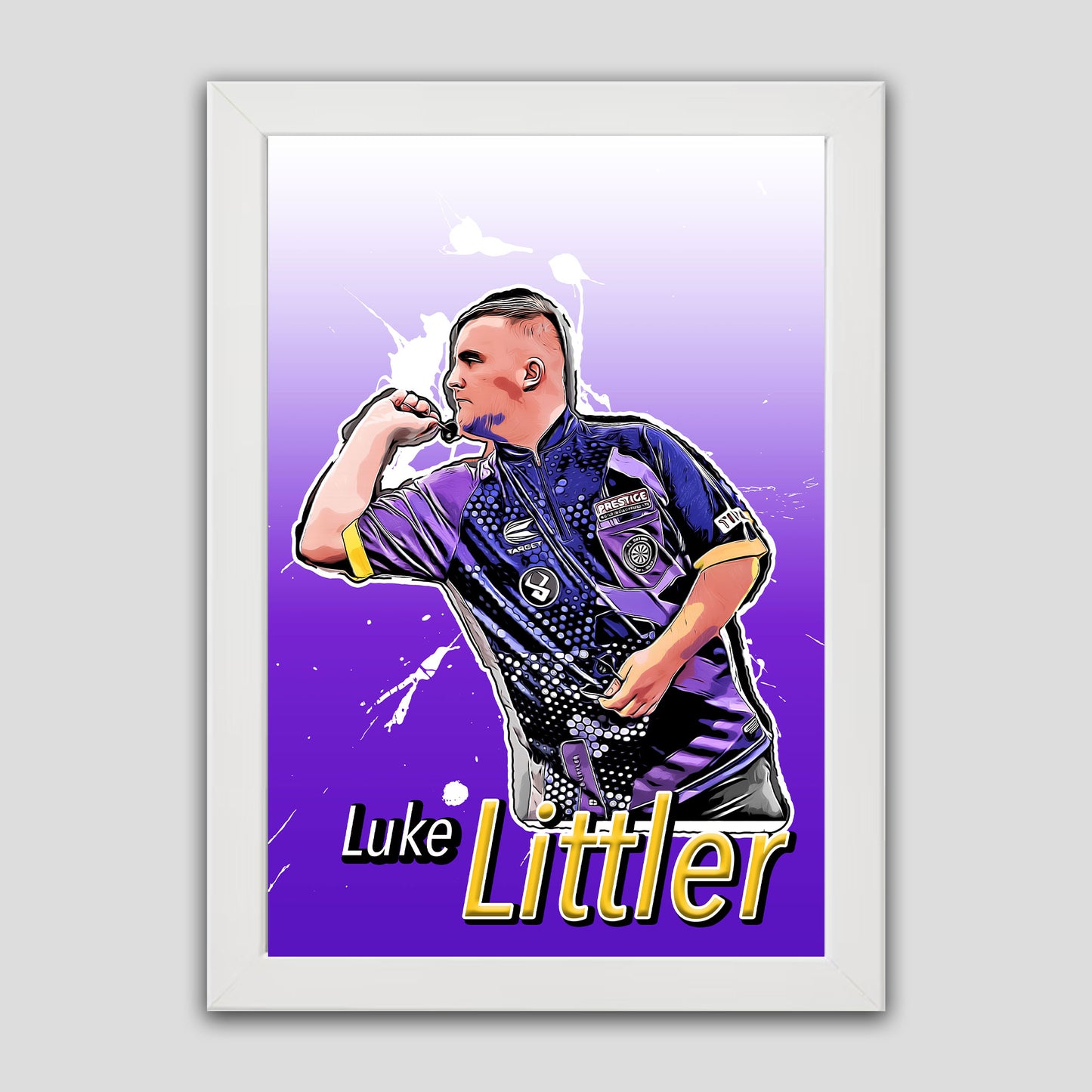 Luke Littler - Darts Print