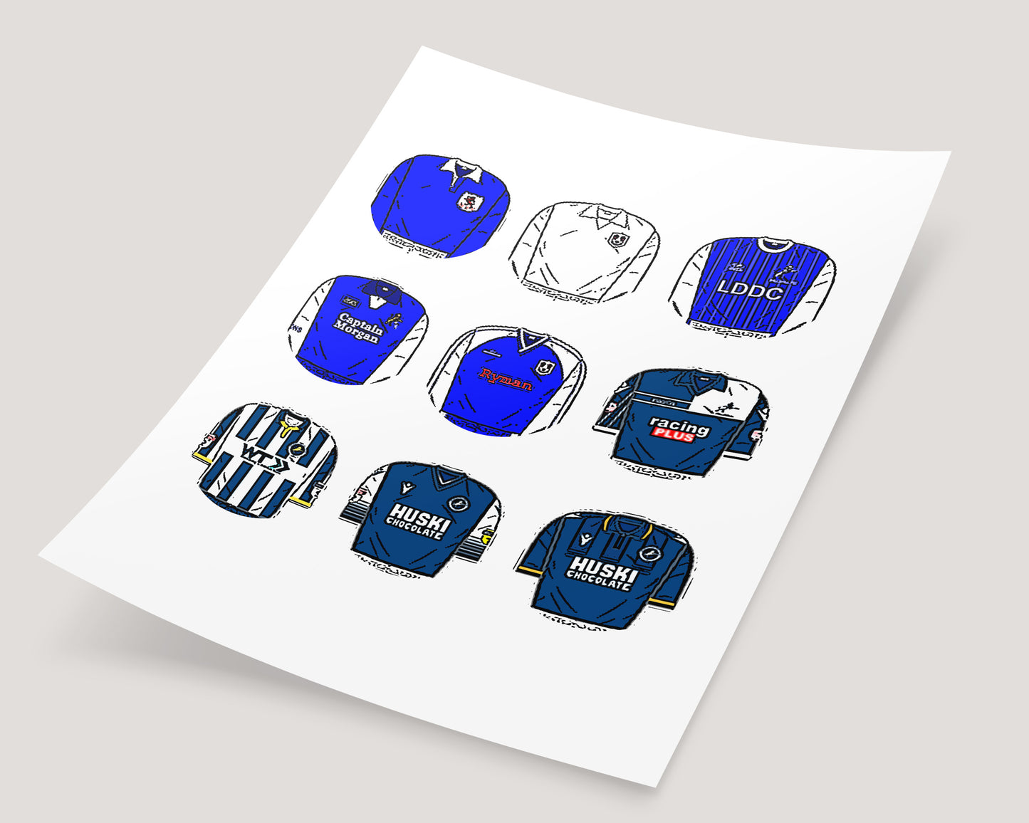 Millwall Classic Football Kits