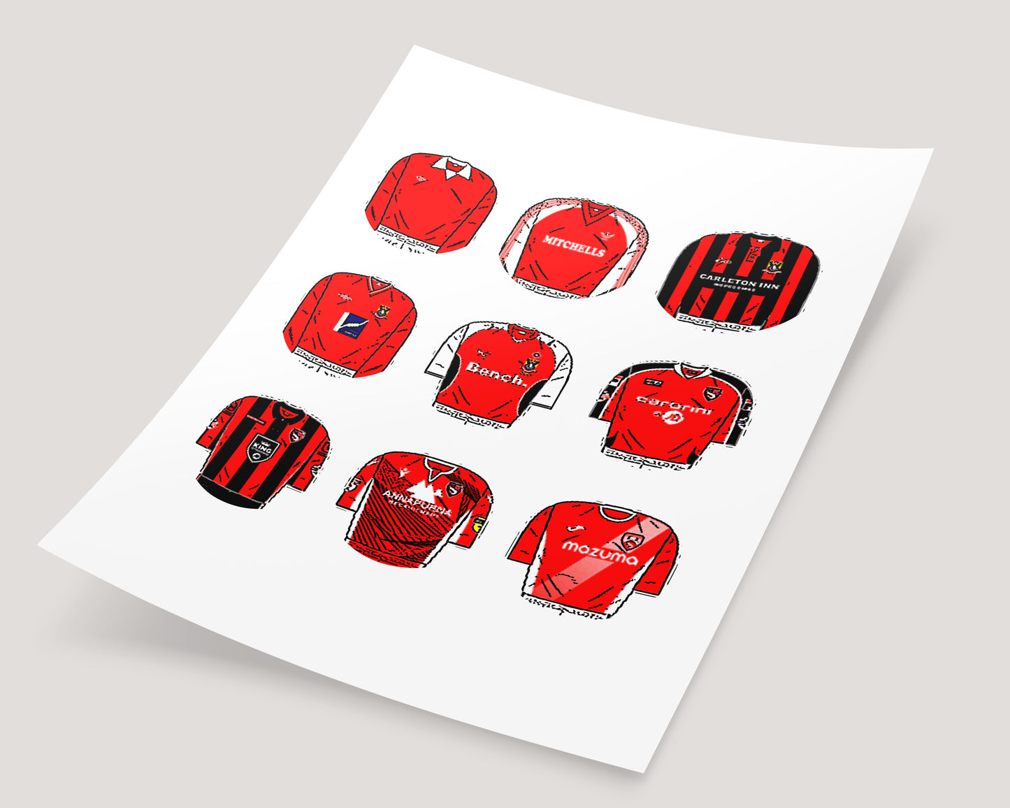 Morecambe Classic Football Kits