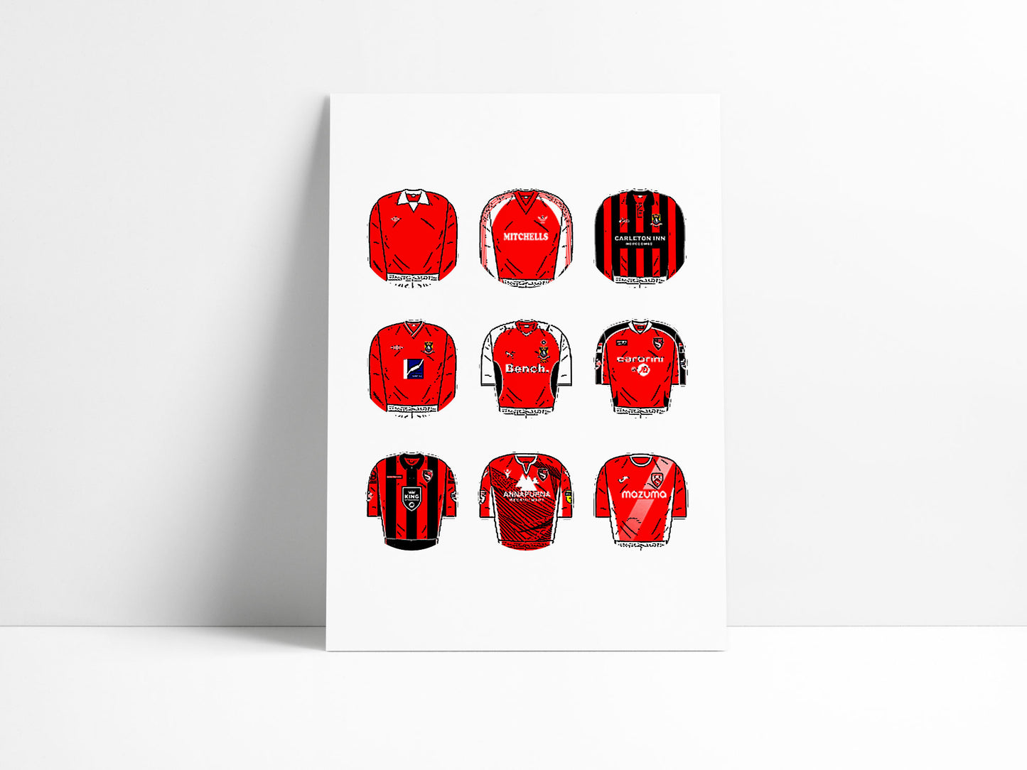 Morecambe Classic Football Kits