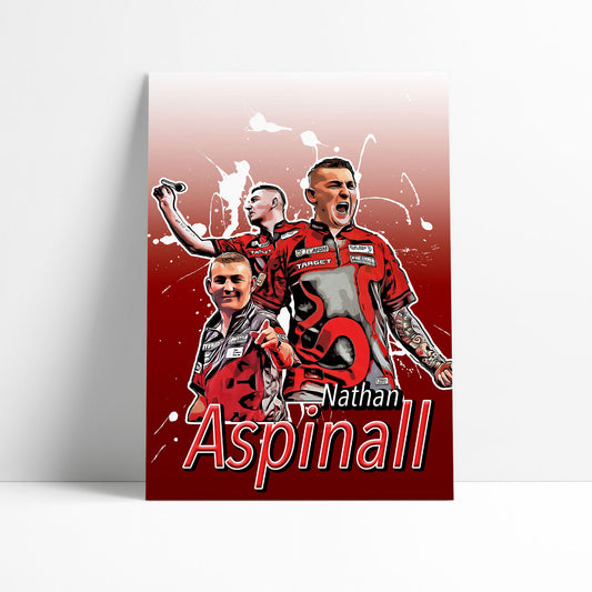 Nathan Aspinall - Darts Print