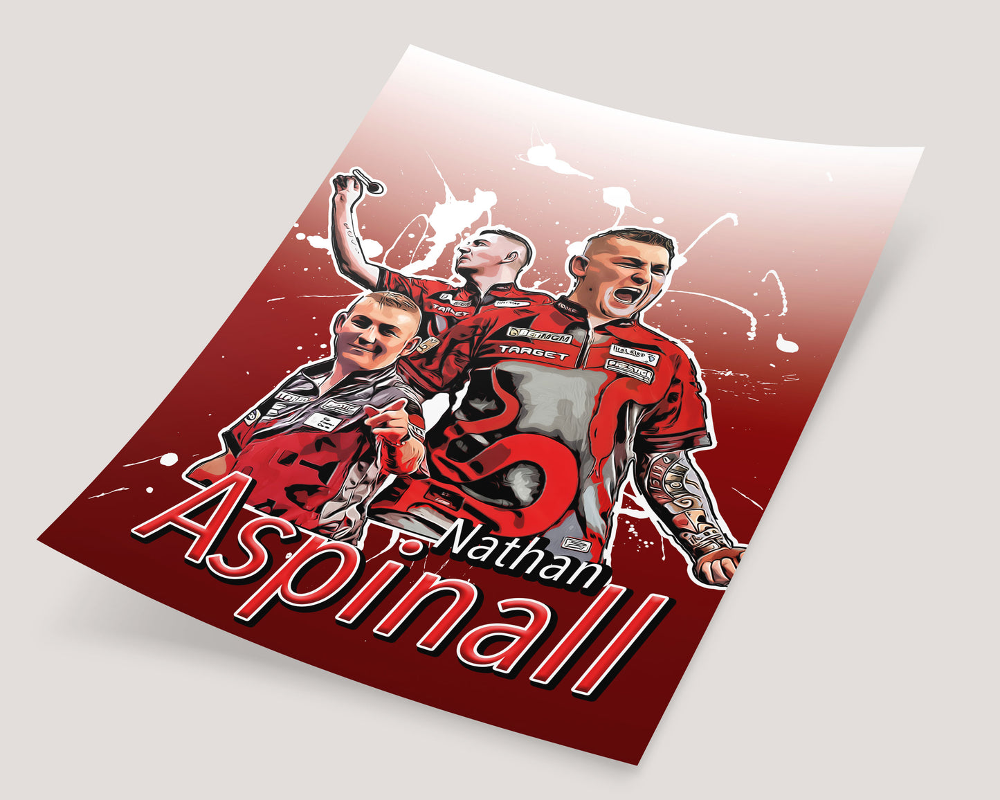 Nathan Aspinall - Darts Print