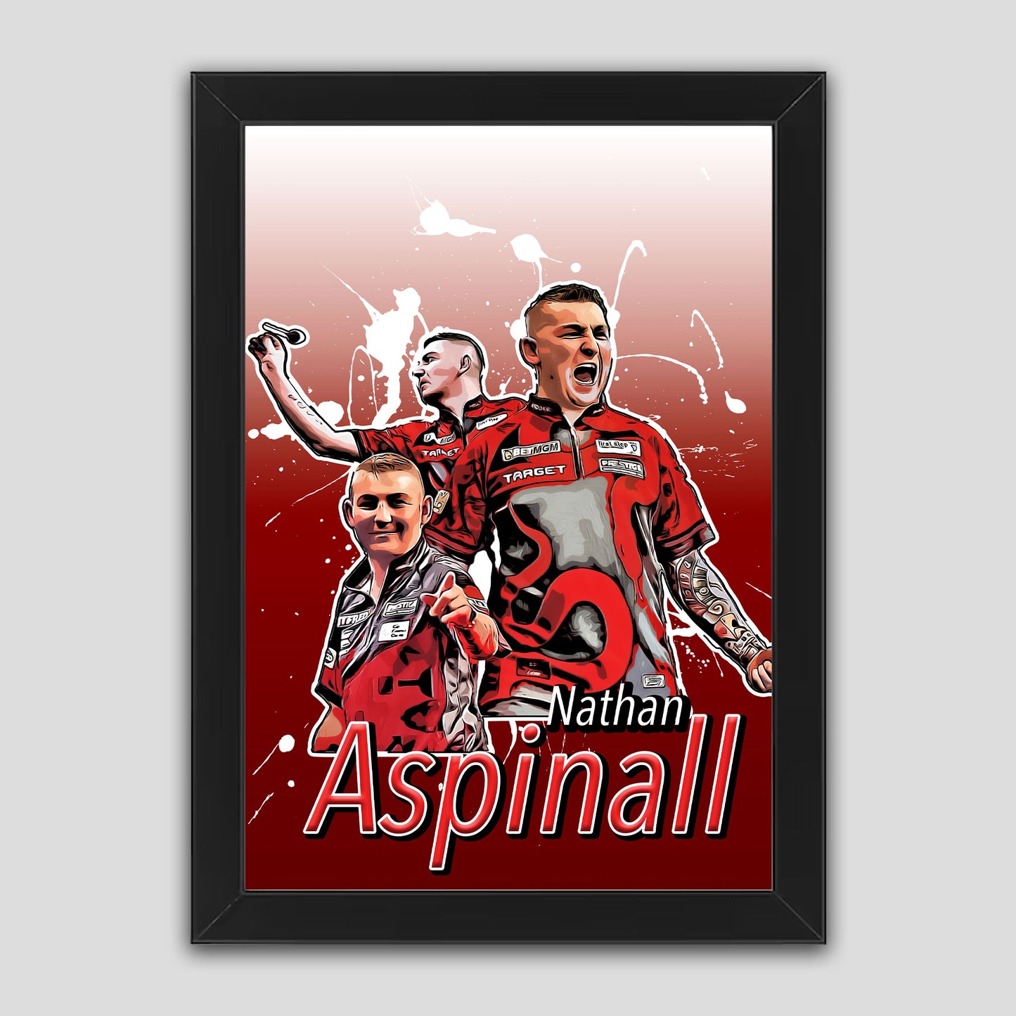 Nathan Aspinall - Darts Print