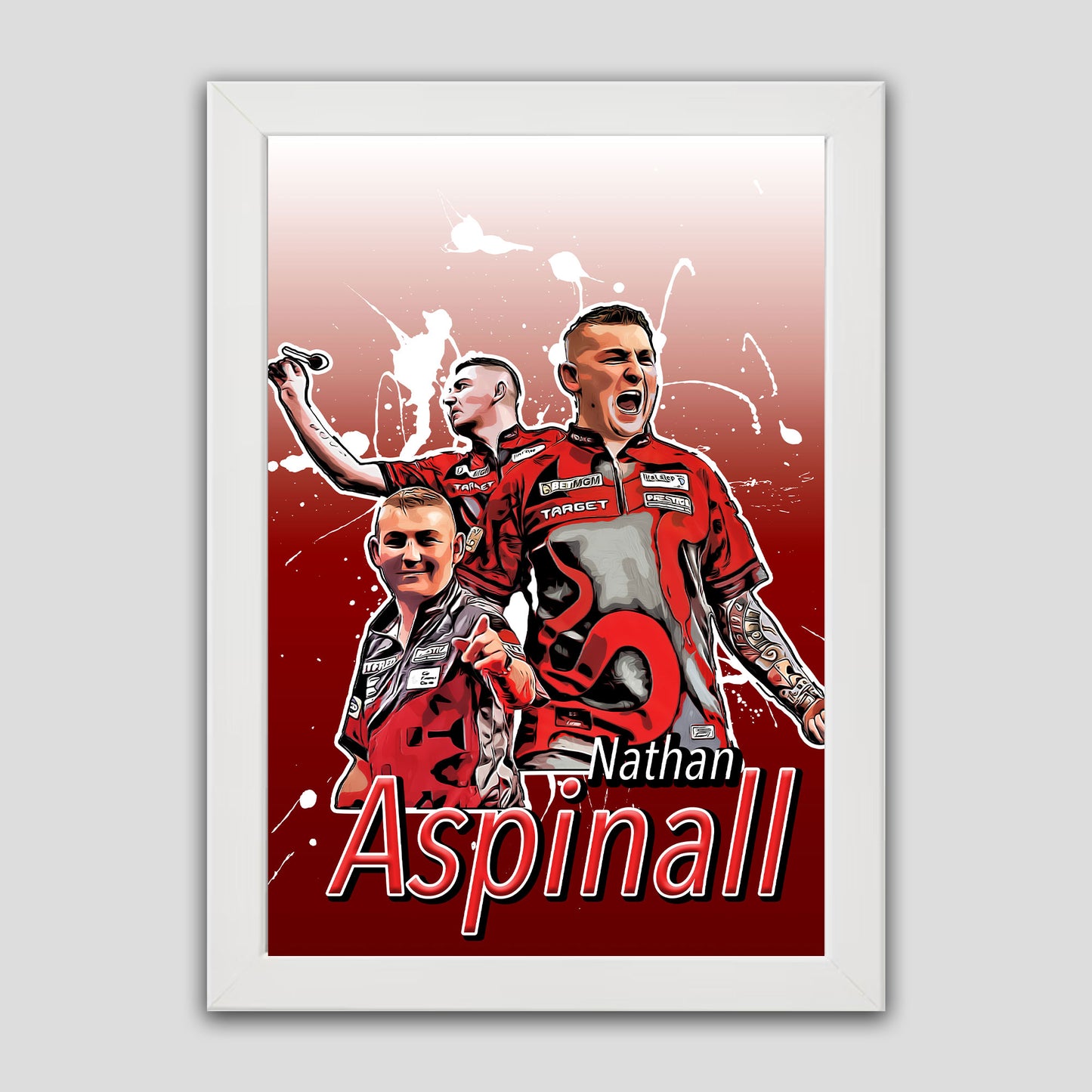 Nathan Aspinall - Darts Print