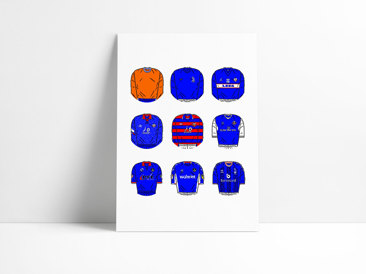 Oldham Athletic Classic Football Kits