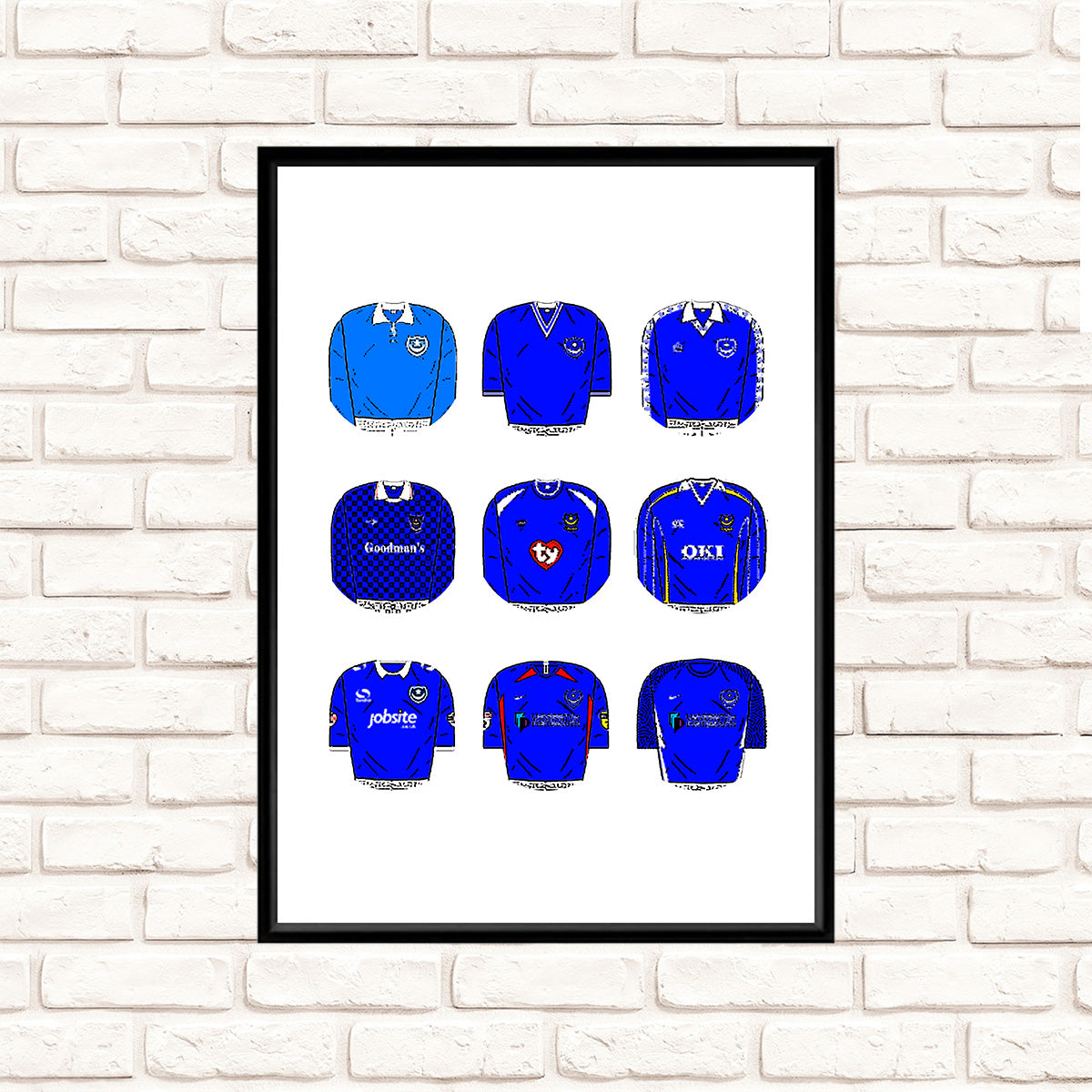 Portsmouth Classic Football Kits