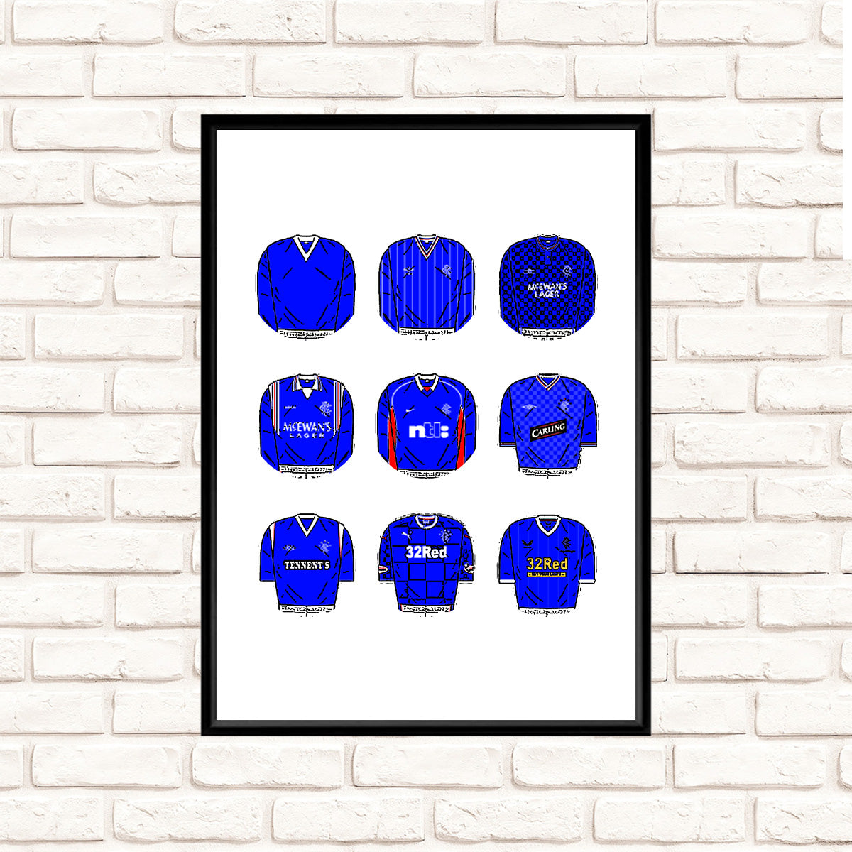 Rangers Classic Football Kits