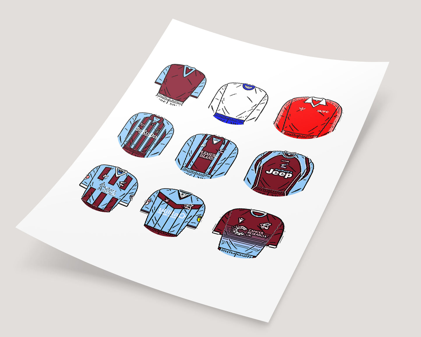 Scunthorpe Classic Football Kits