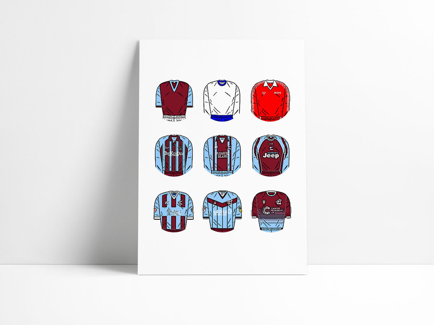 Scunthorpe Classic Football Kits