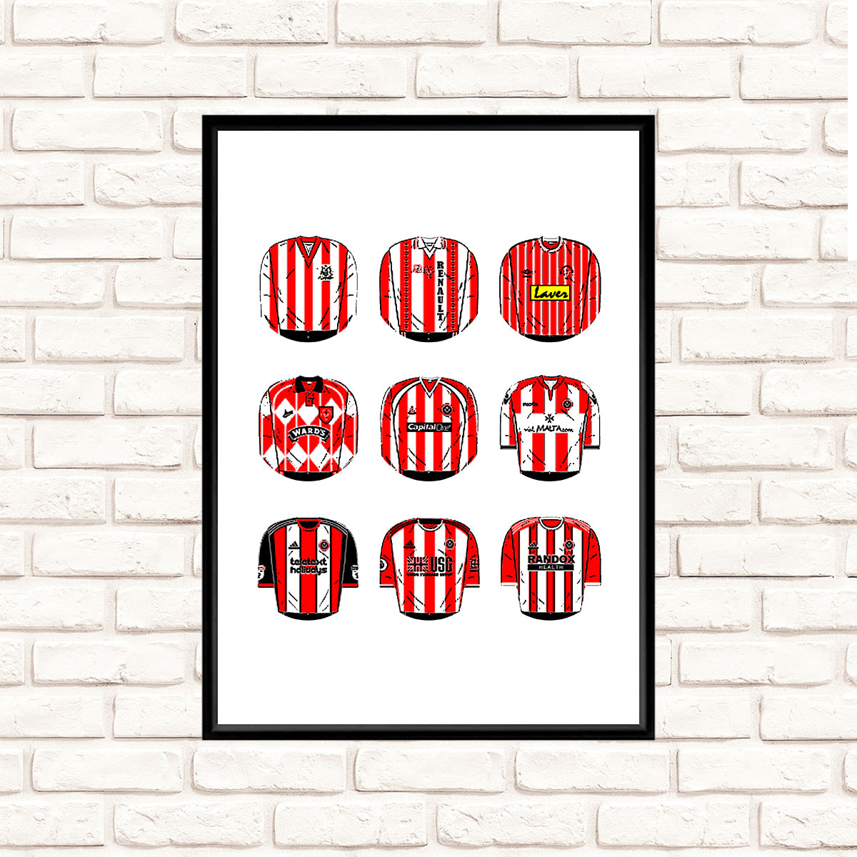 Sheffield United Classic Football Kits