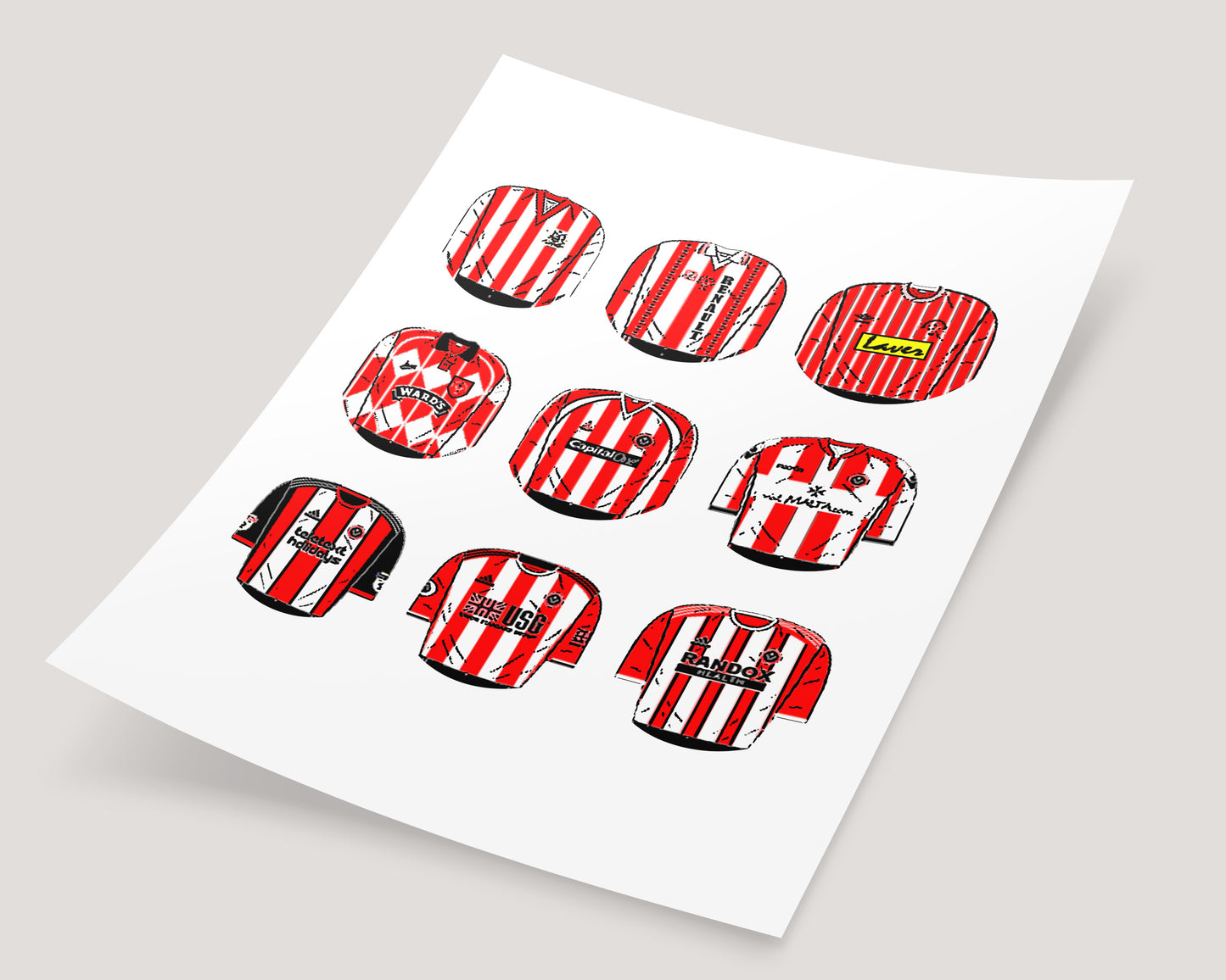 Sheffield United Classic Football Kits