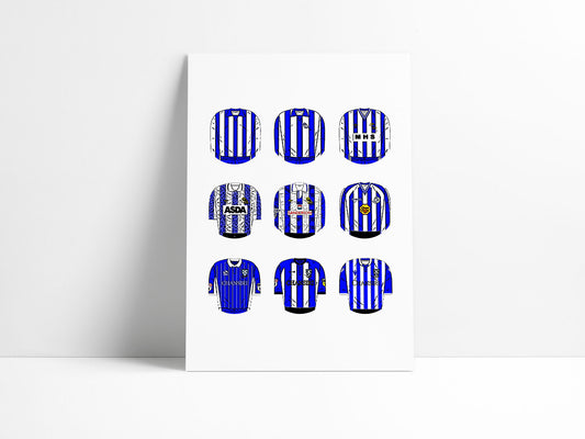 Sheffield Wednesday Classic Football Kits