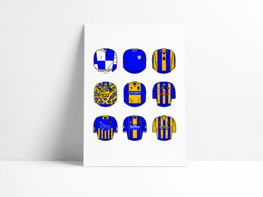 Shrewsbury Town Classic Football Kits