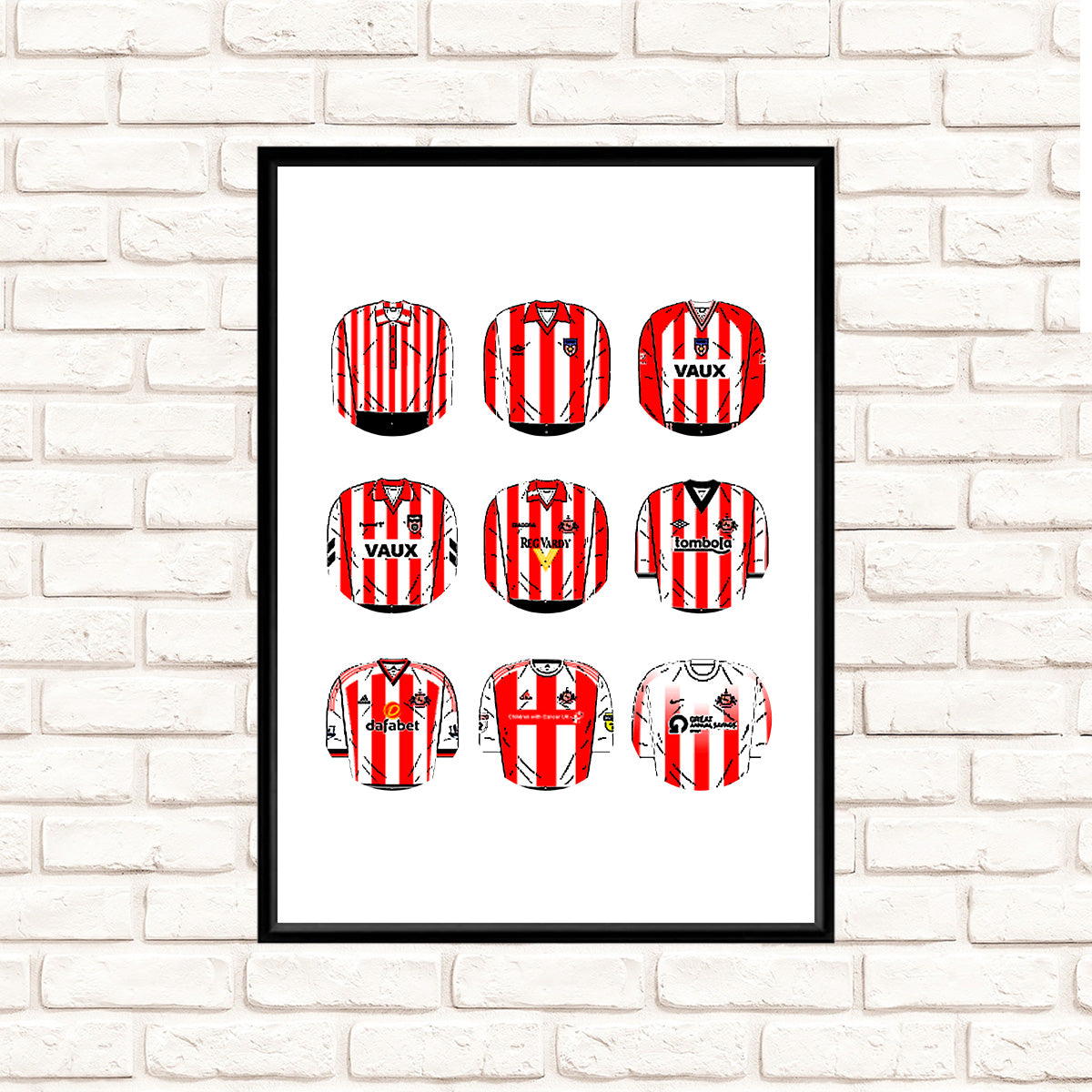 Sunderland Classic Football Kits