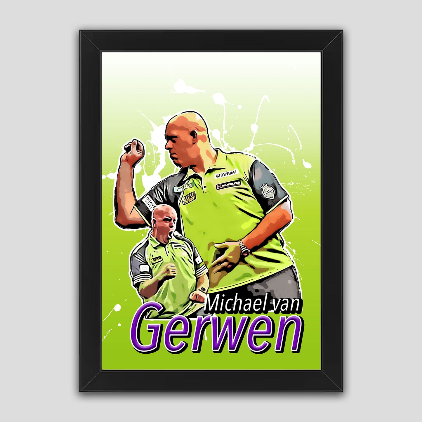 Michael Van Gerwen - Darts Print