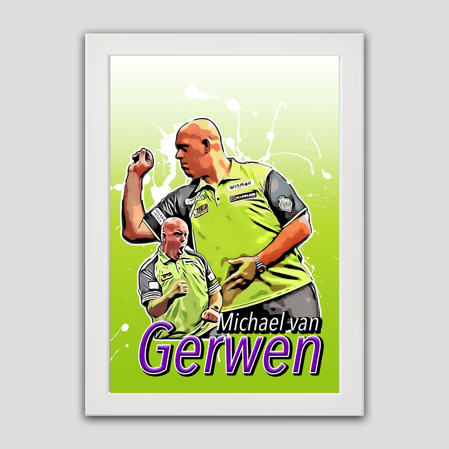 Michael Van Gerwen - Darts Print